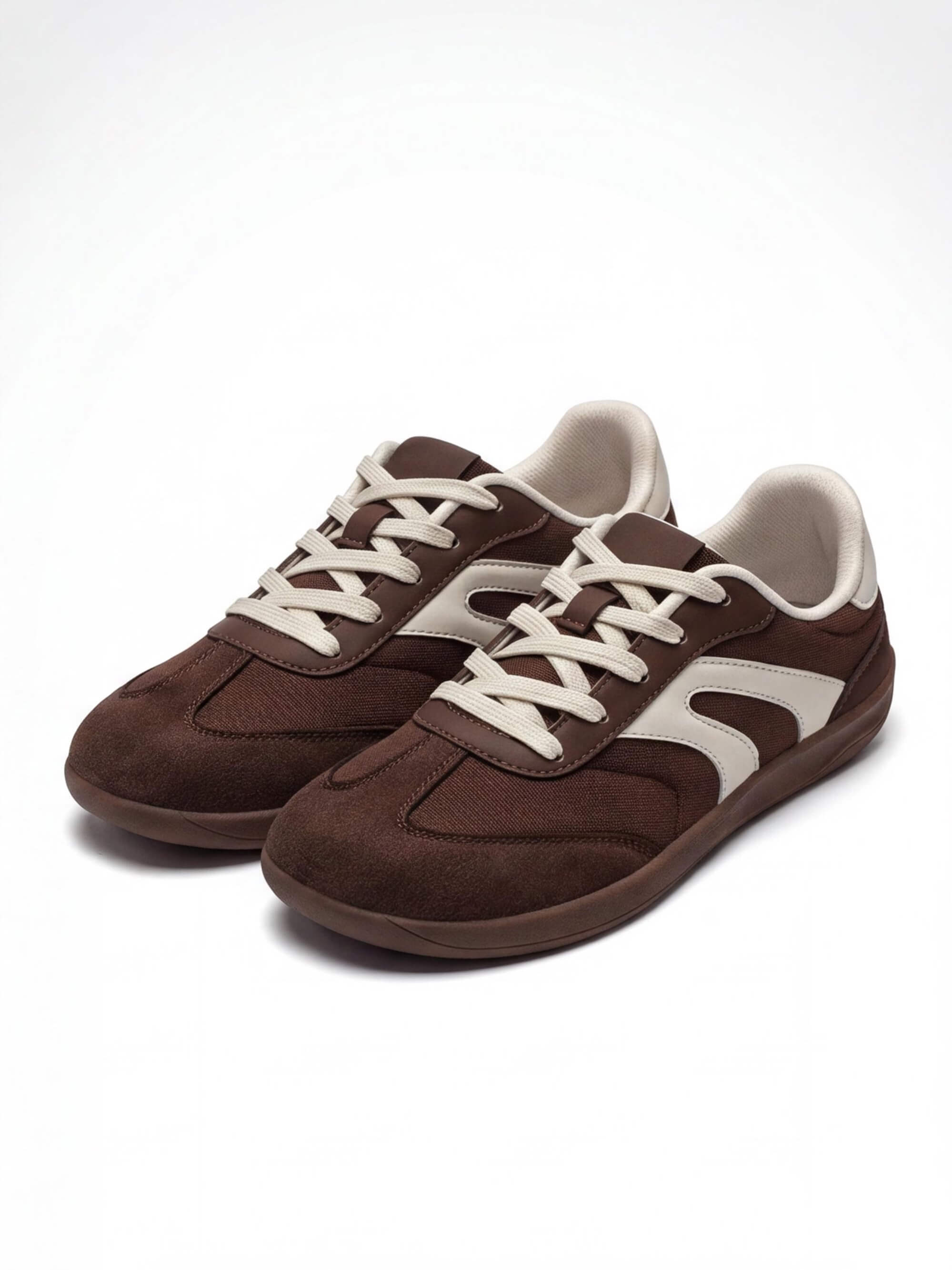 Women’s Retro Panelled Low-Top Sneakers
