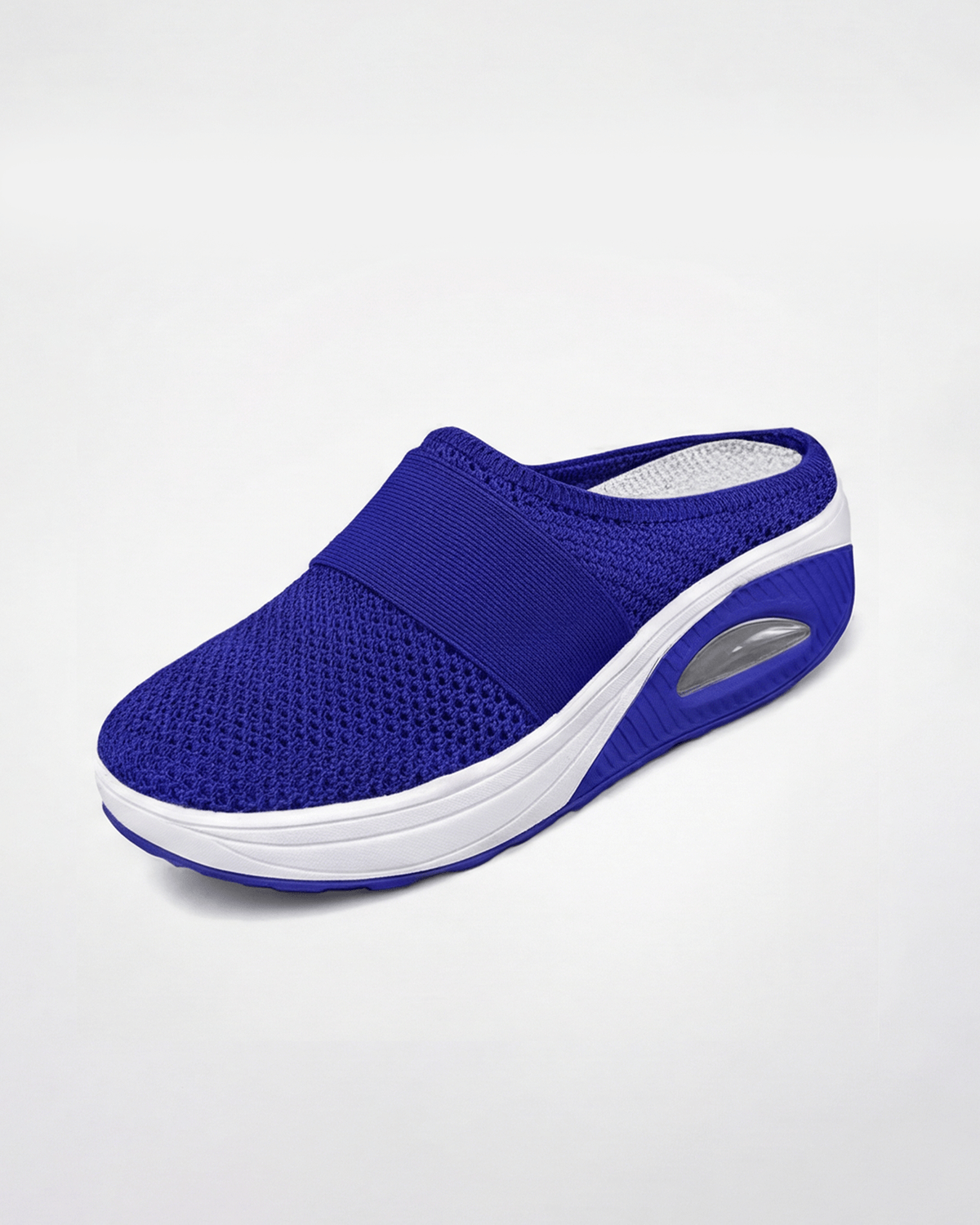 Women’s Stretch Strap Knit Slip-On Mule Sneakers