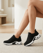 Women’s Knit Lace-Up Fashion Sneakers