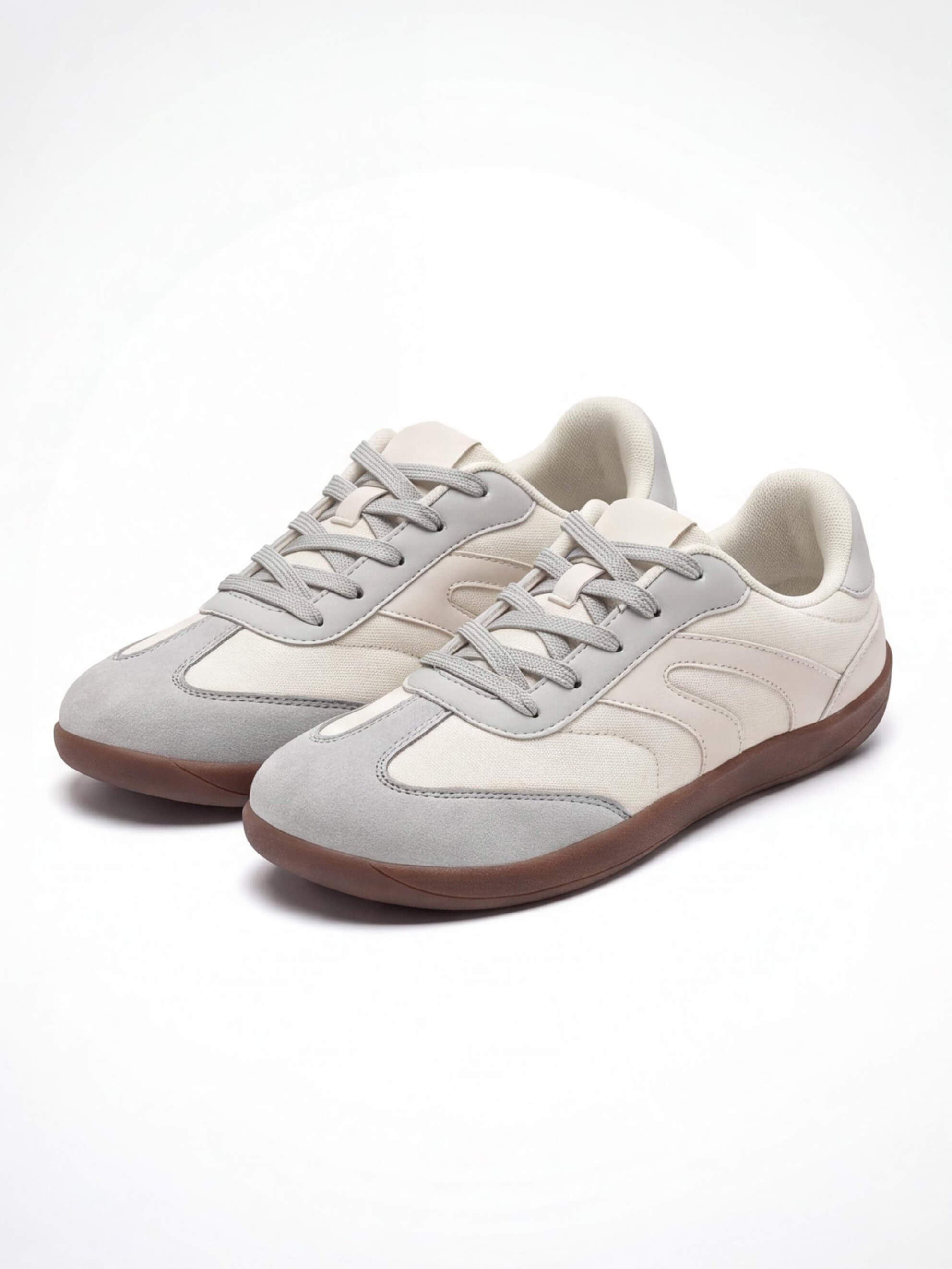 Women’s Retro Panelled Low-Top Sneakers