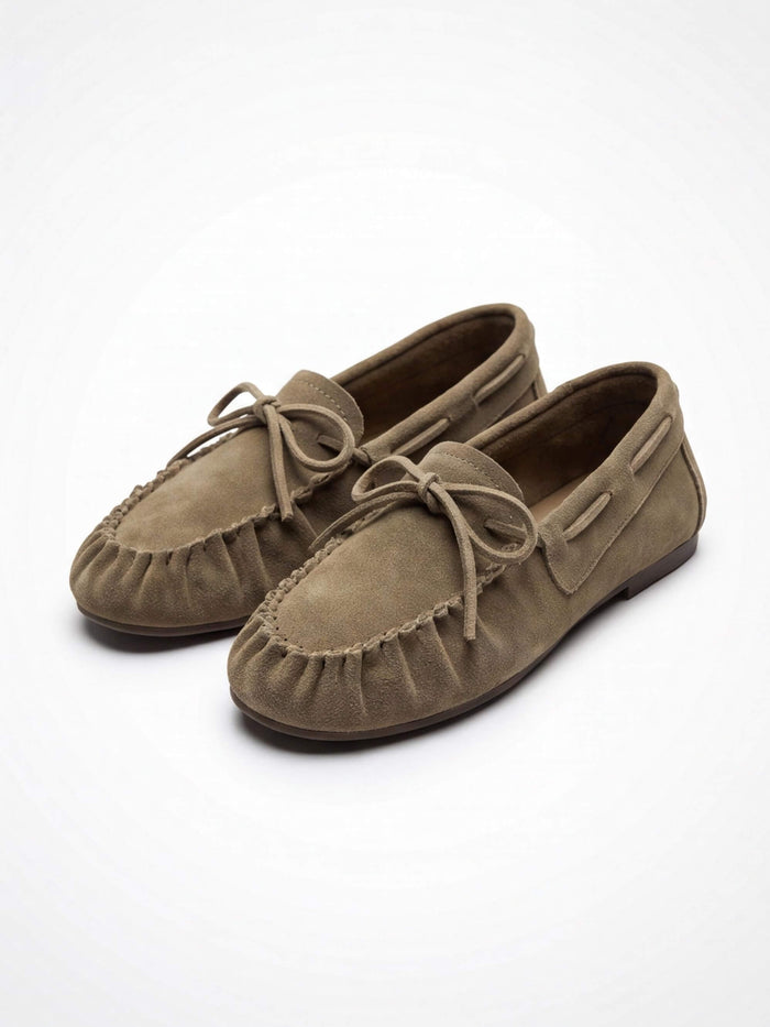 Women’s Bow-Detail Moccasin Loafers