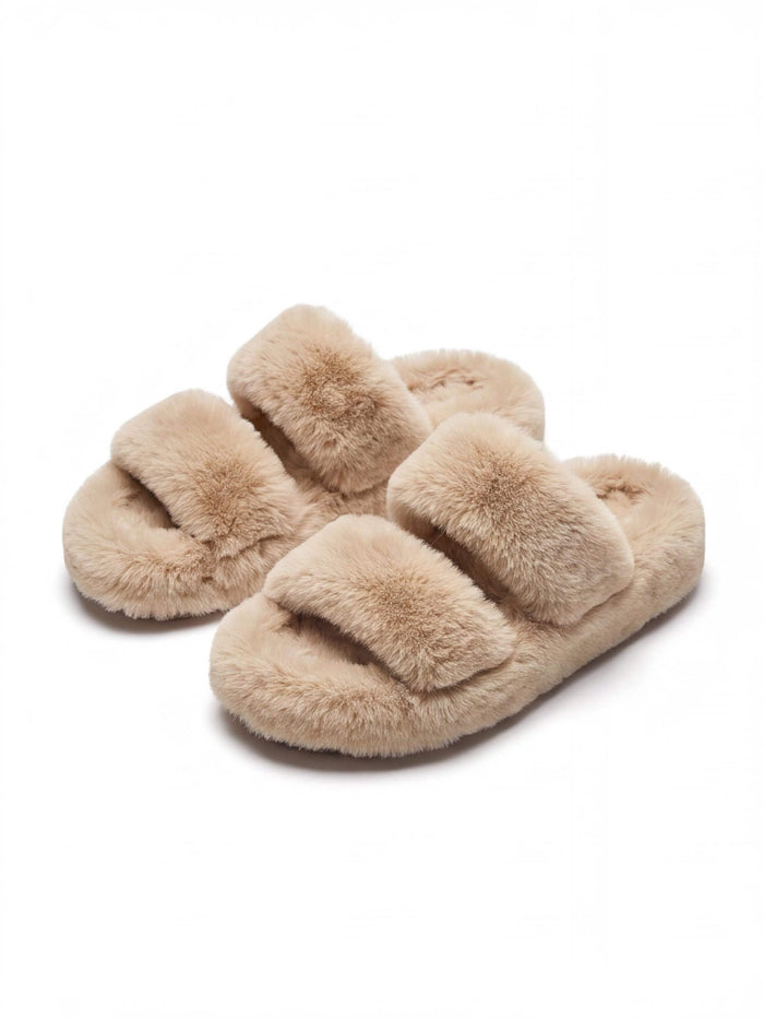 Women’s Plush Platform Sculpted-Sole Clogs