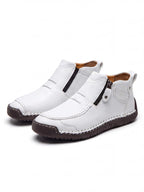 Women’s Side-Zip Stitched Ankle Boots