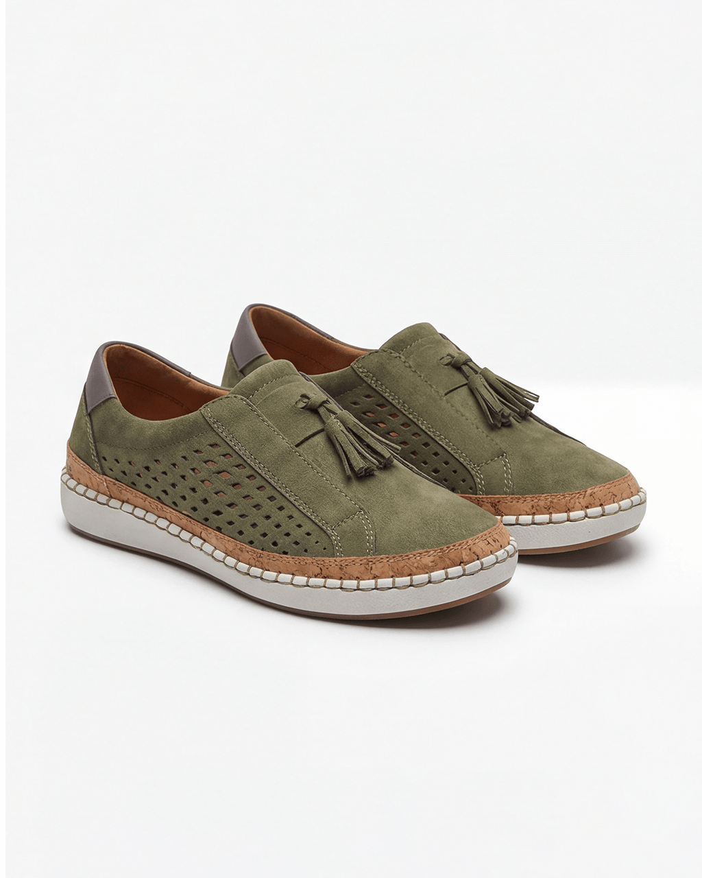 Women’s Tassel Slip-On Platform Sneakers