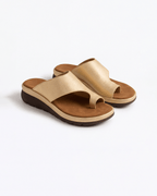 Women’s Toe-Loop Platform Slide Sandals