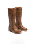 Women’s Mid-Calf Pull-On Heeled Boots