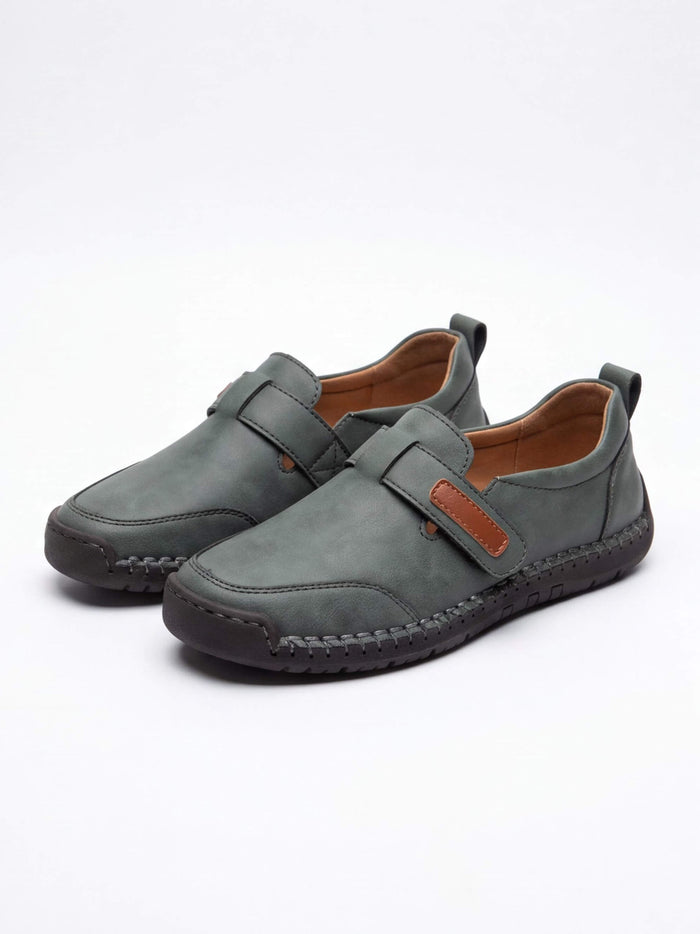 Women’s Stitched Moccasin-Style Loafers