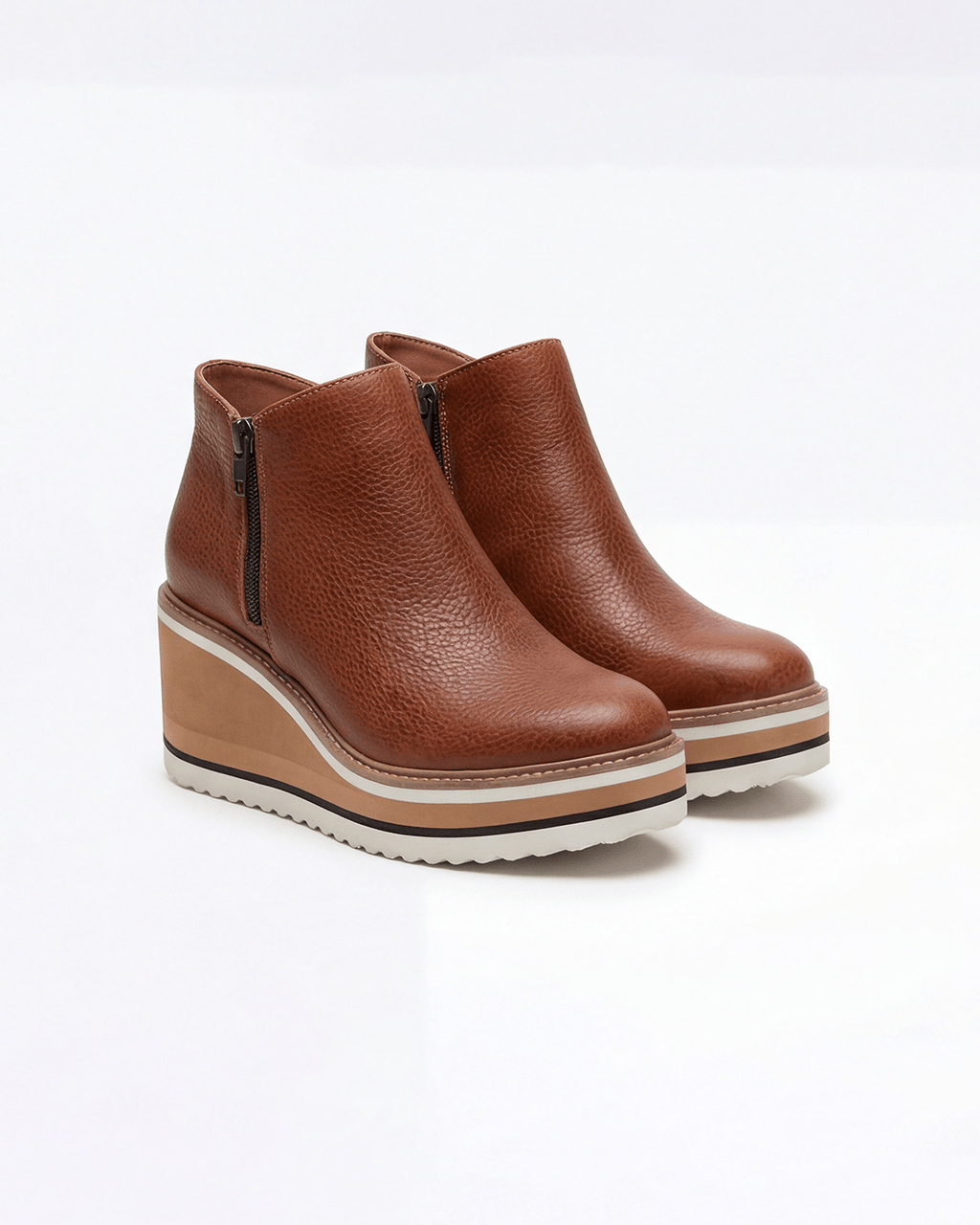 Women’s Side-Zip Platform Ankle Boots