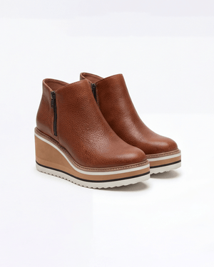 Women’s Side-Zip Platform Ankle Boots