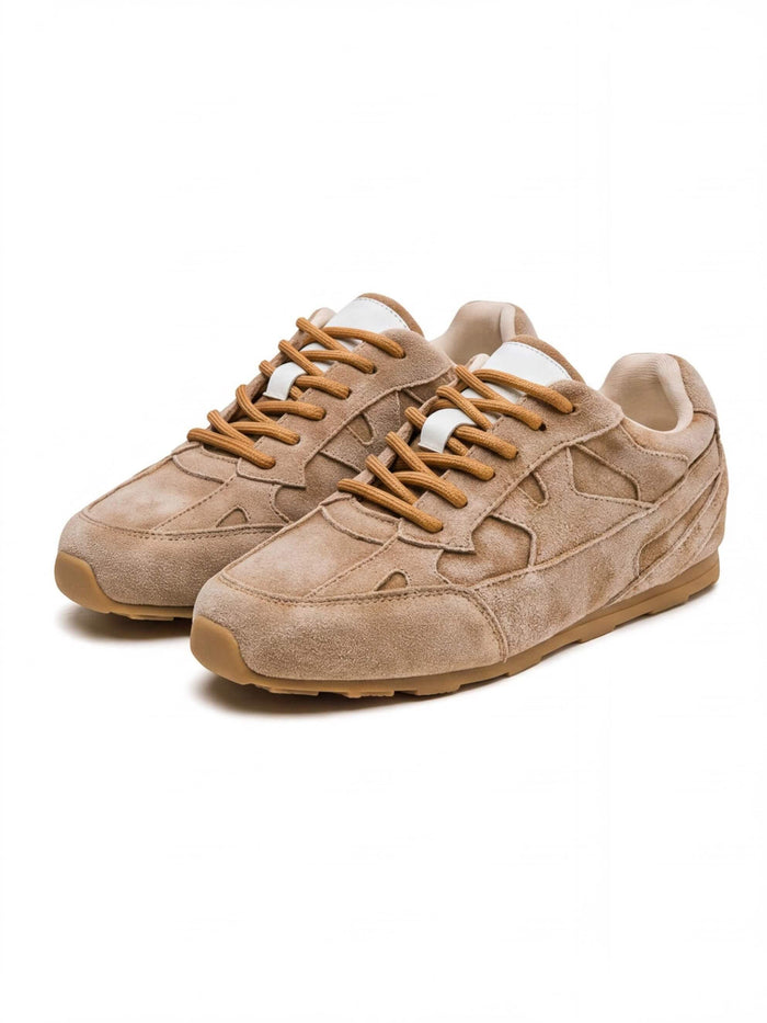 Women’s Retro Suede-Look Low-Top Sneakers