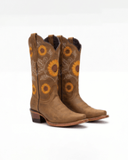 Women’s Sunflower Embroidered Western Boots