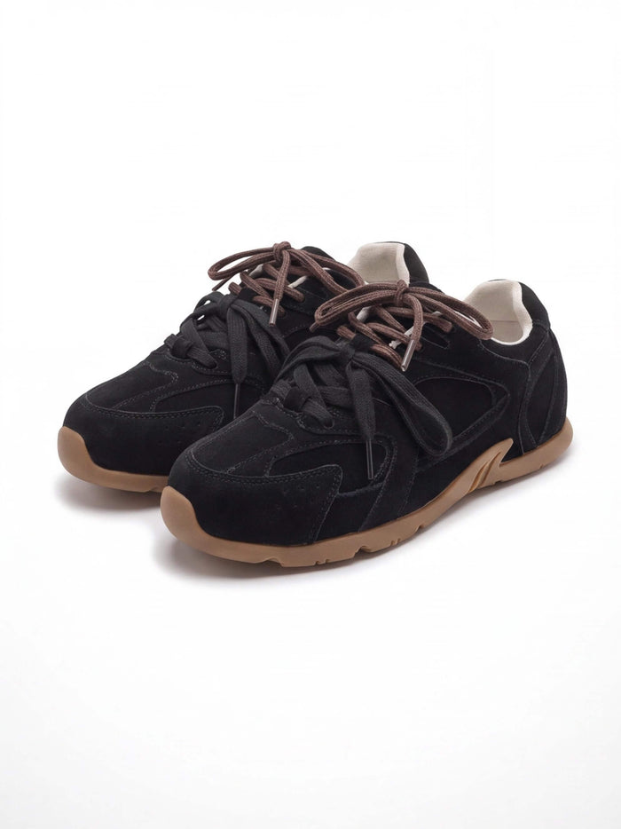 Women’s Retro Lace-Up Low-Top Fashion Sneakers