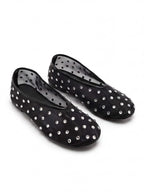 Women’s Rhinestone Mesh Ballet Flats
