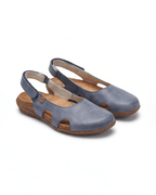 Women’s Slingback Cutout Flat Sandals