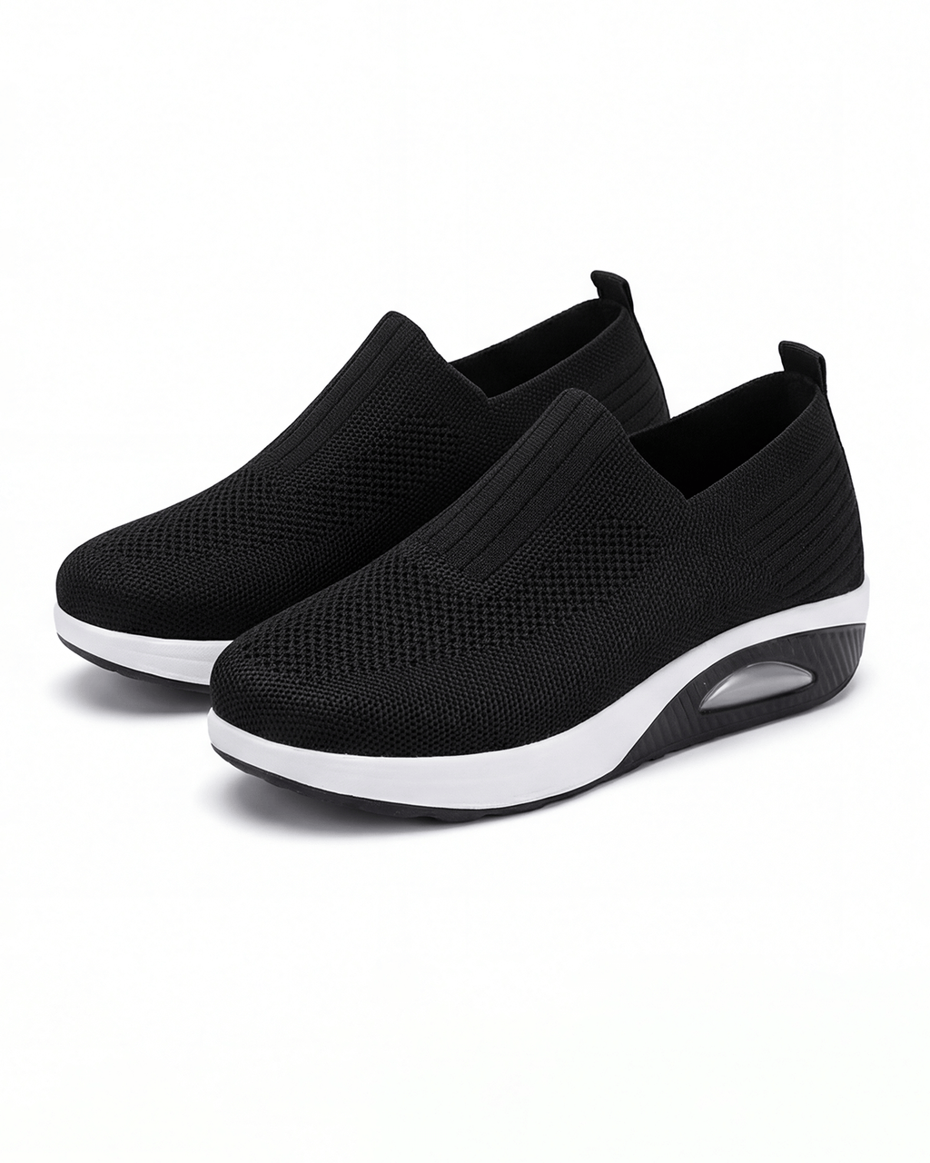 Women’s Slip-On Knit Wedge Sneakers