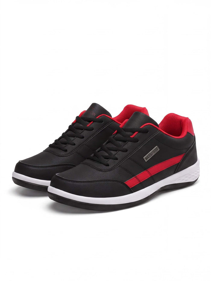 Women’s Panelled Lace-Up Casual Sneakers