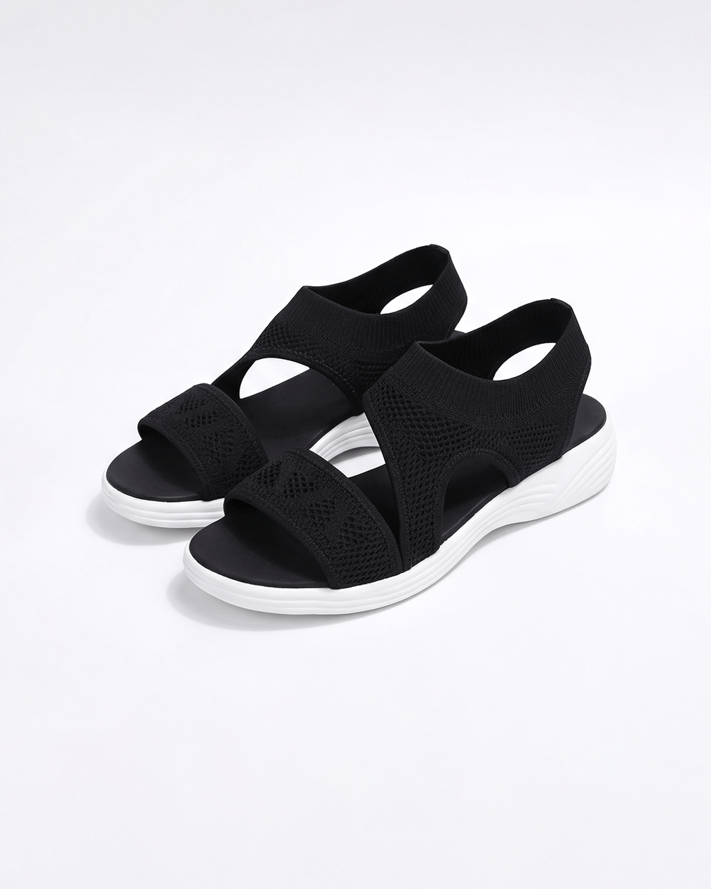 Women’s Sporty Cutout Wedge Sandals