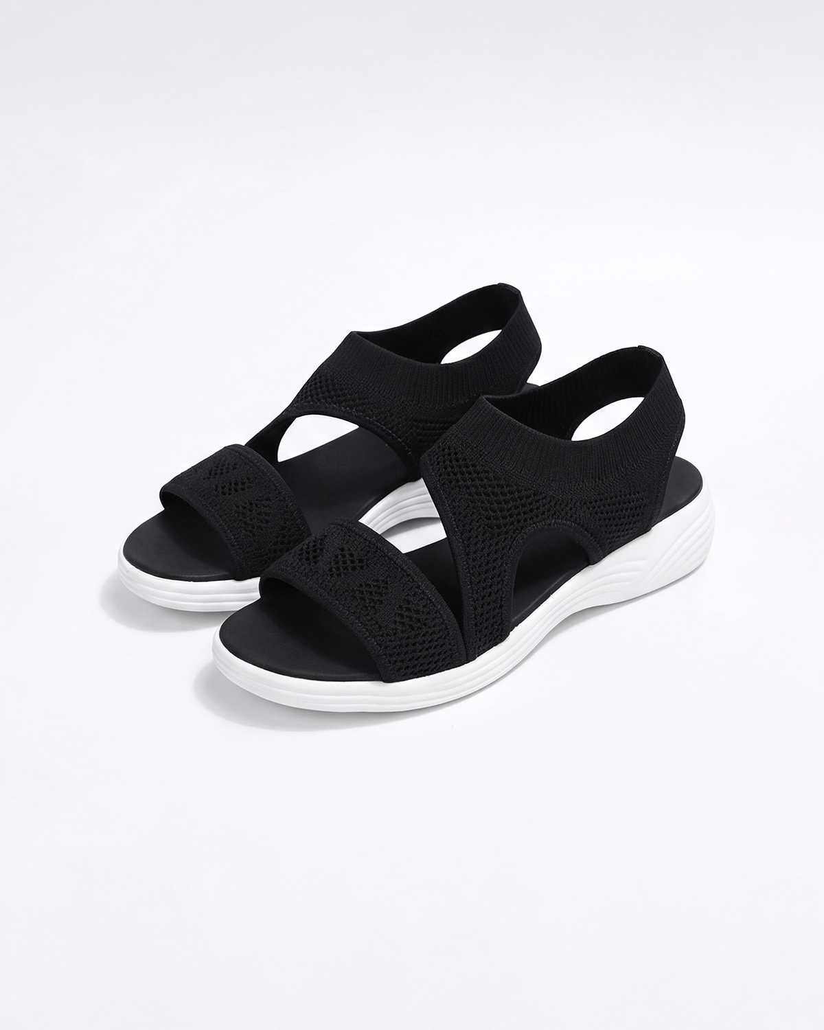 Women’s Sporty Cutout Wedge Sandals