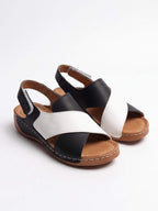 Women’s Cross-Strap Wedge Platform Sandals