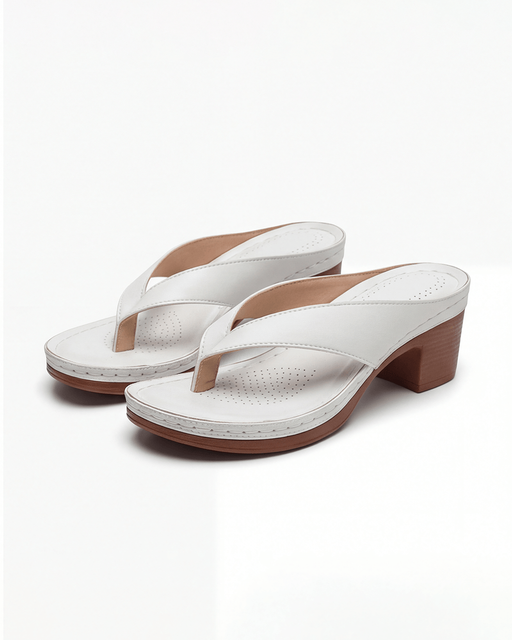 Women’s Toe-Post Block Heel Sandals