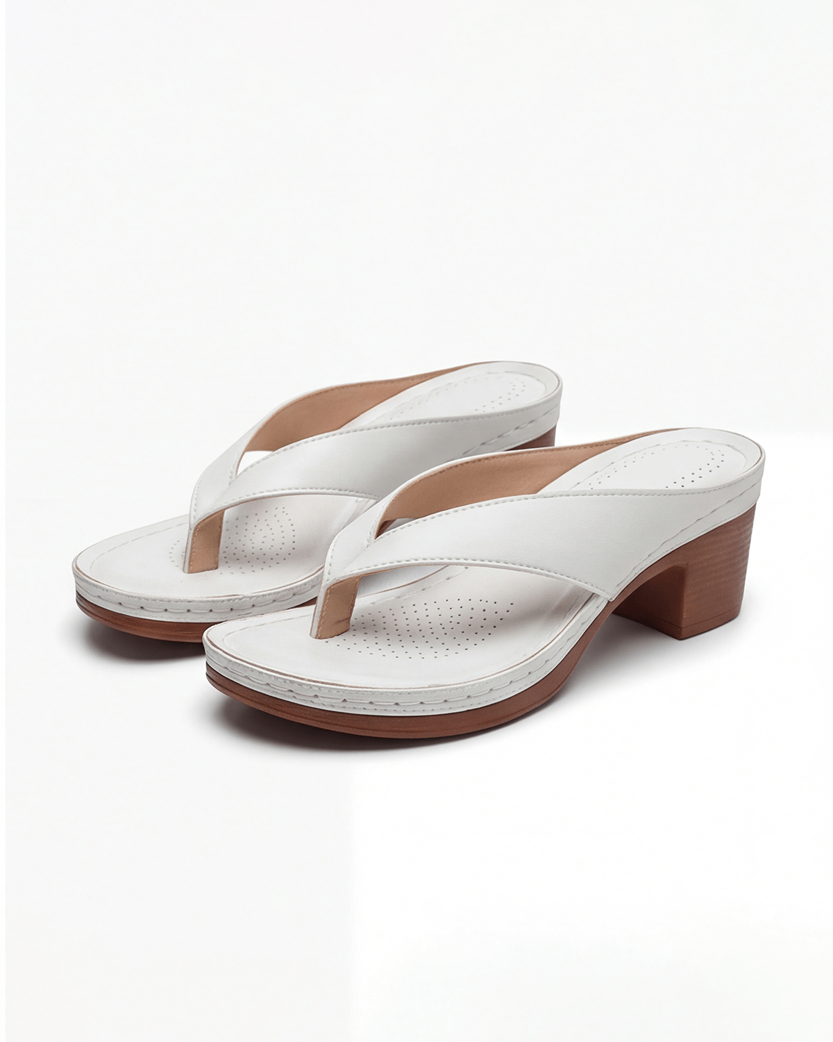 Women’s Toe-Post Block Heel Sandals
