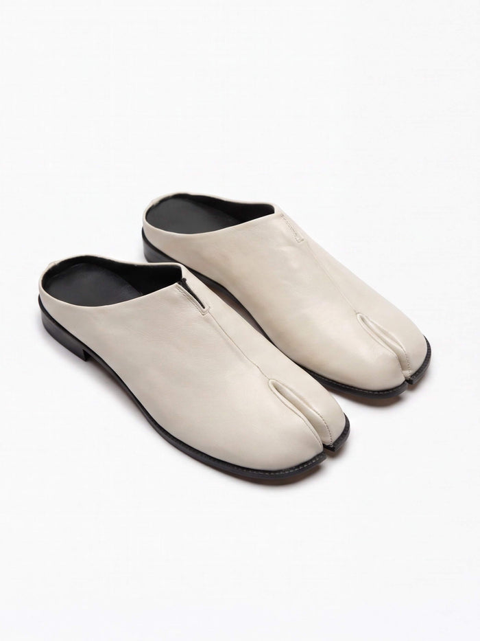 Women’s Split-Toe Flat Slip-On Mules