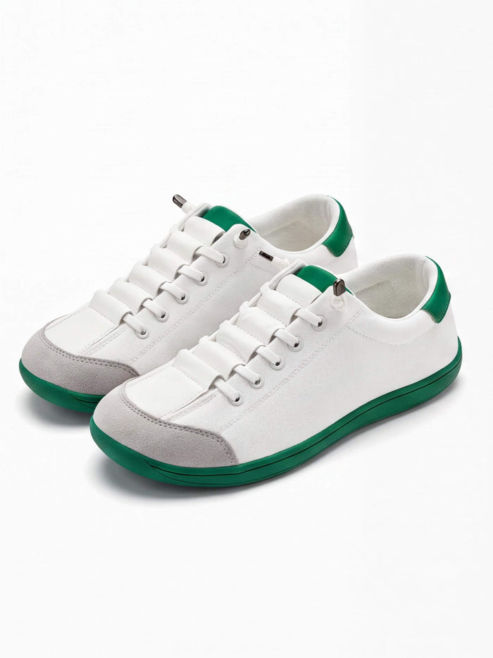 Women’s Minimalist Lace-Up Low-Top Sneakers