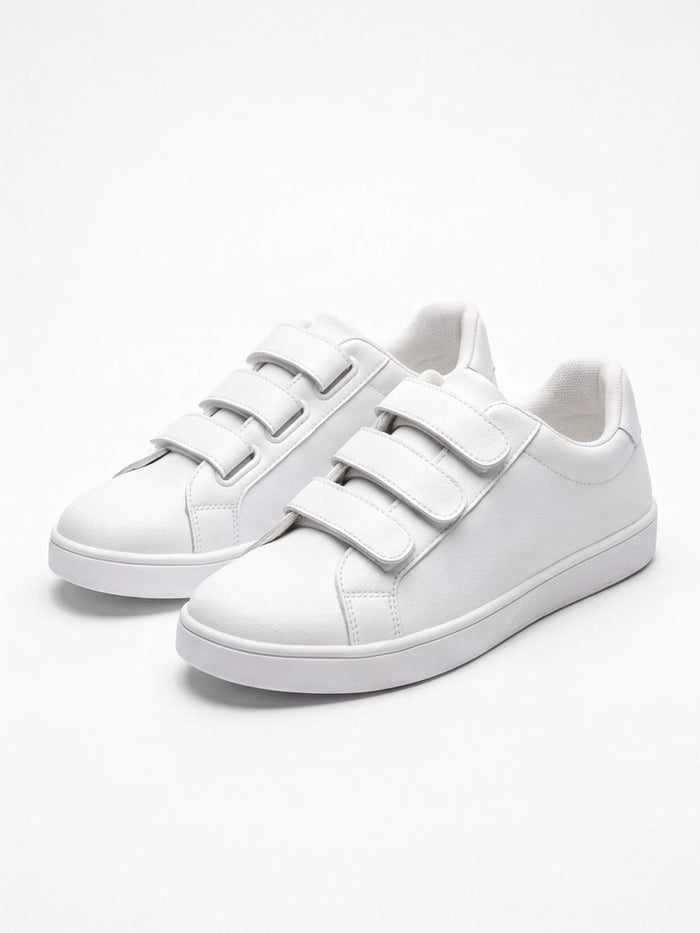 Women’s Triple-Strap Low-Top Casual Sneakers