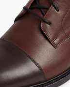 Women’s Lace-Up Cap-Toe Ankle Boots