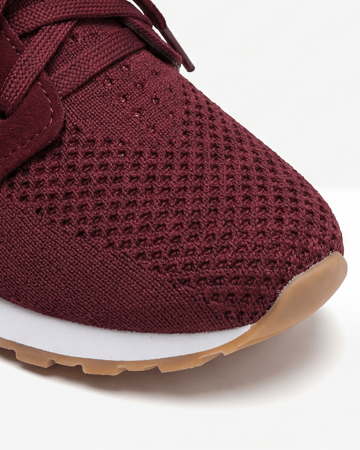 Women’s Knit Lace-Up Casual Sneakers