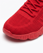 Women’s Knit Lace-Up Running-Style Sneakers