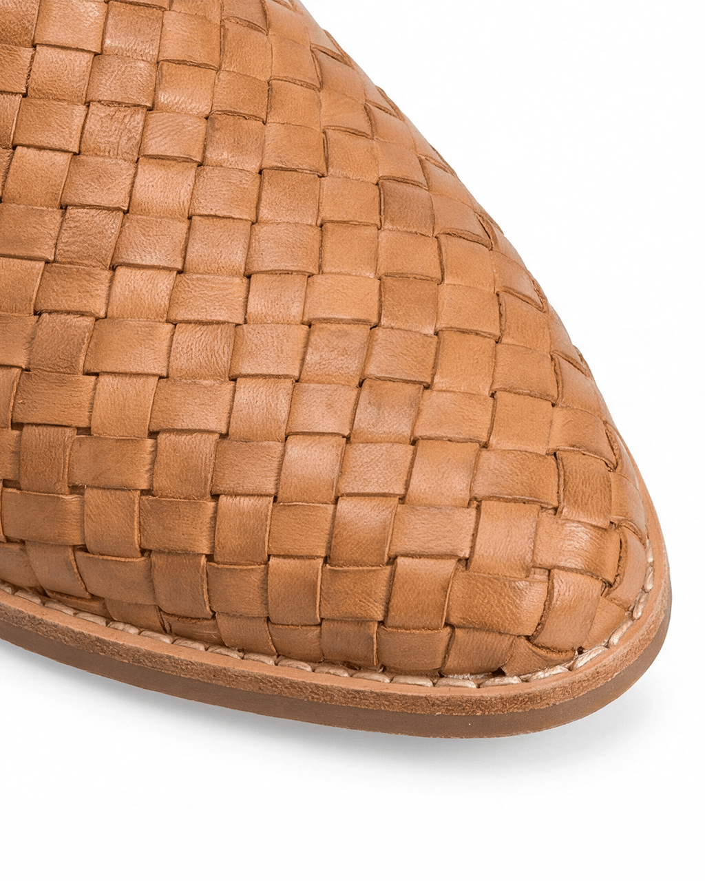 Women’s Woven Pointed-Toe Slingback Flats