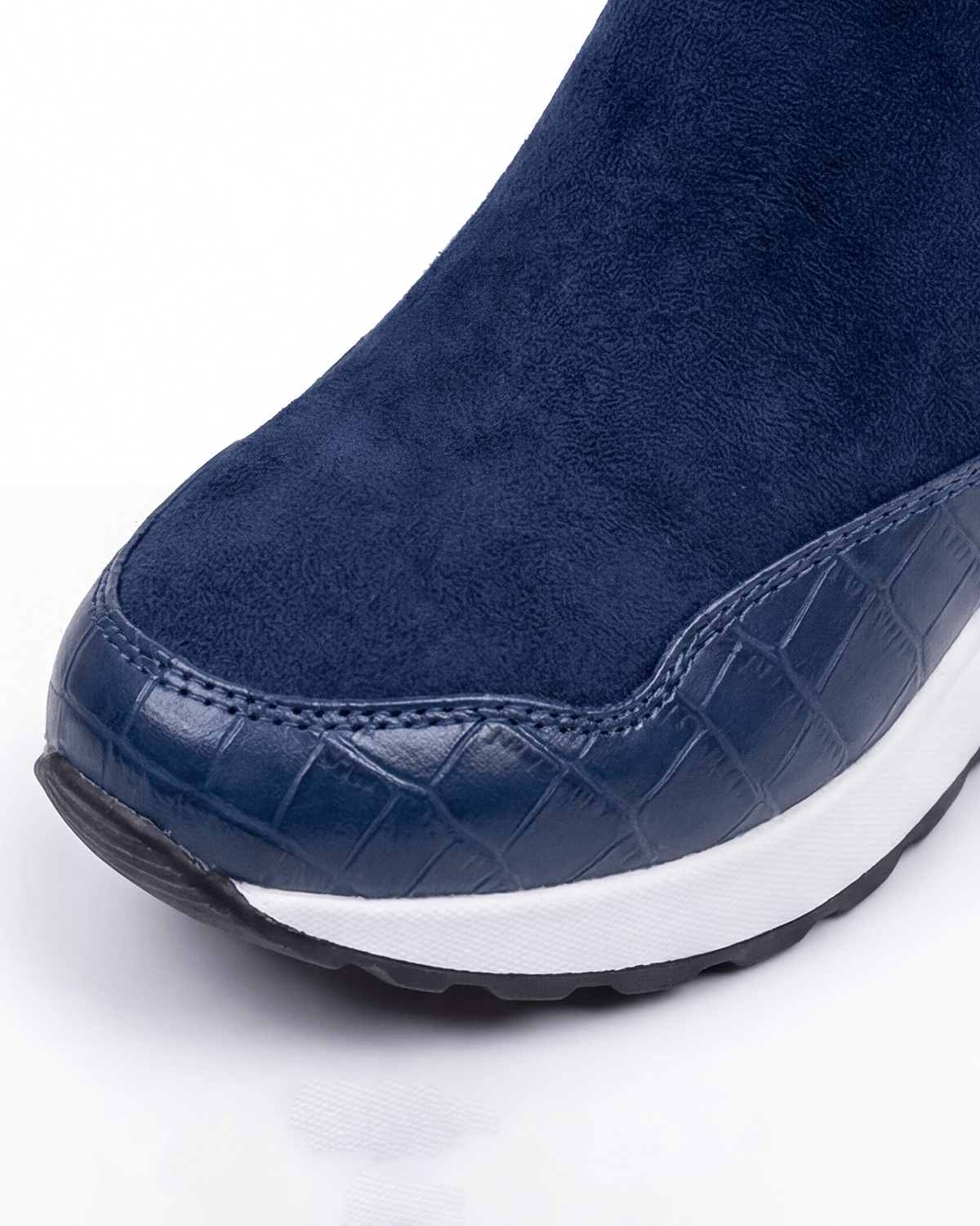 Women’s Side-Zip Wedge Sneaker Ankle Boots
