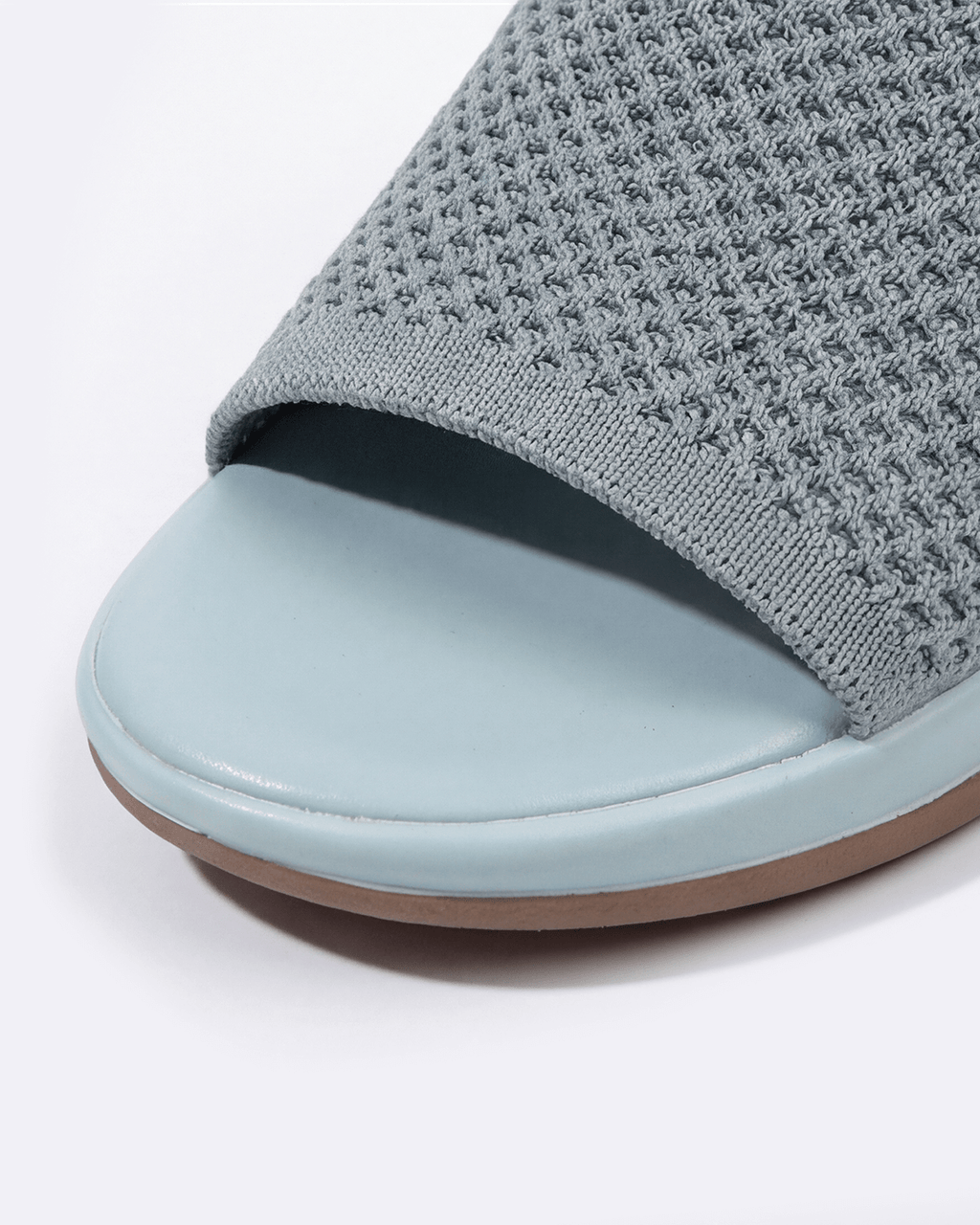 Women’s Knit Slide Sandals with Cushion Sole
