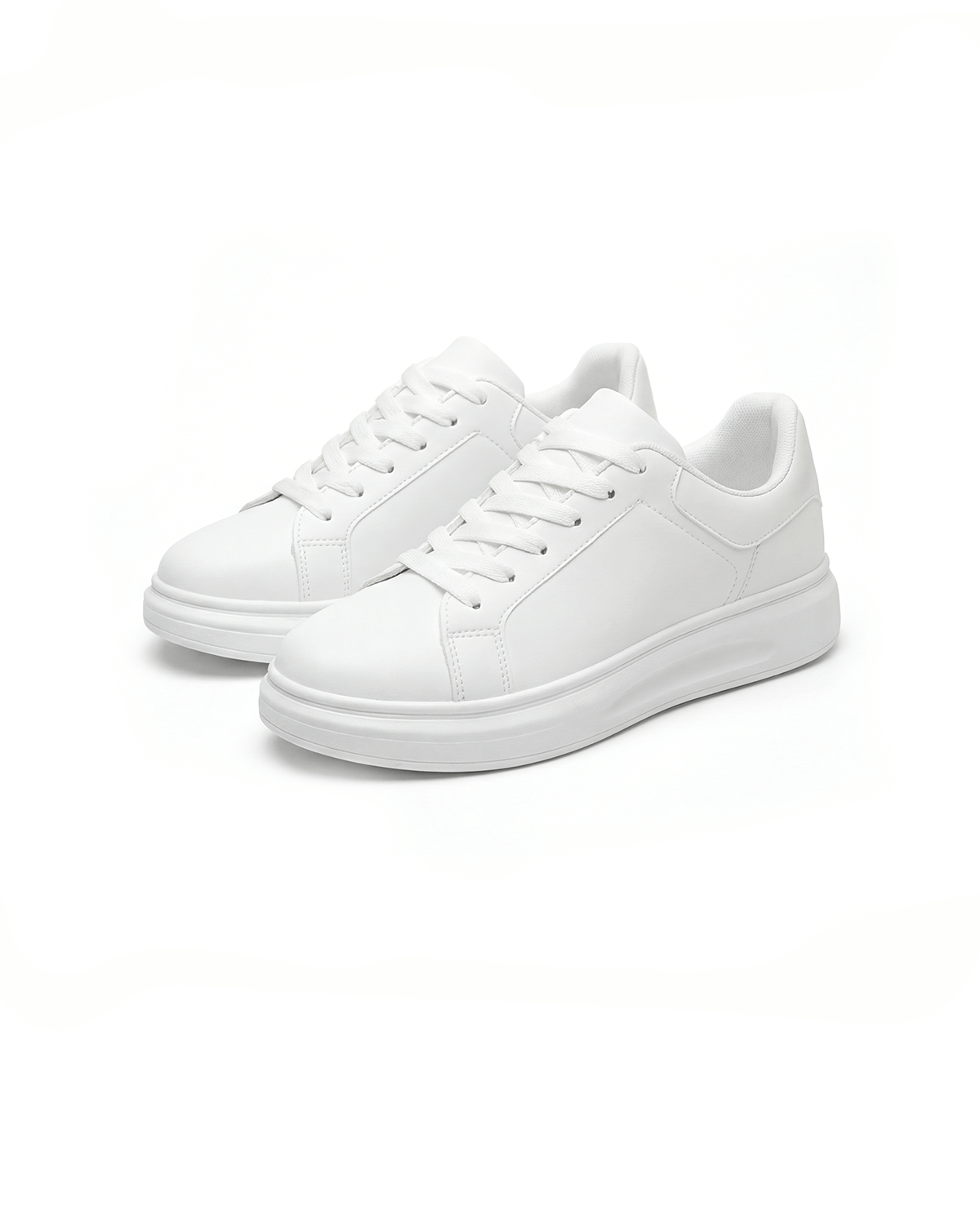 Women’s Minimal Lace-Up Platform Sneakers