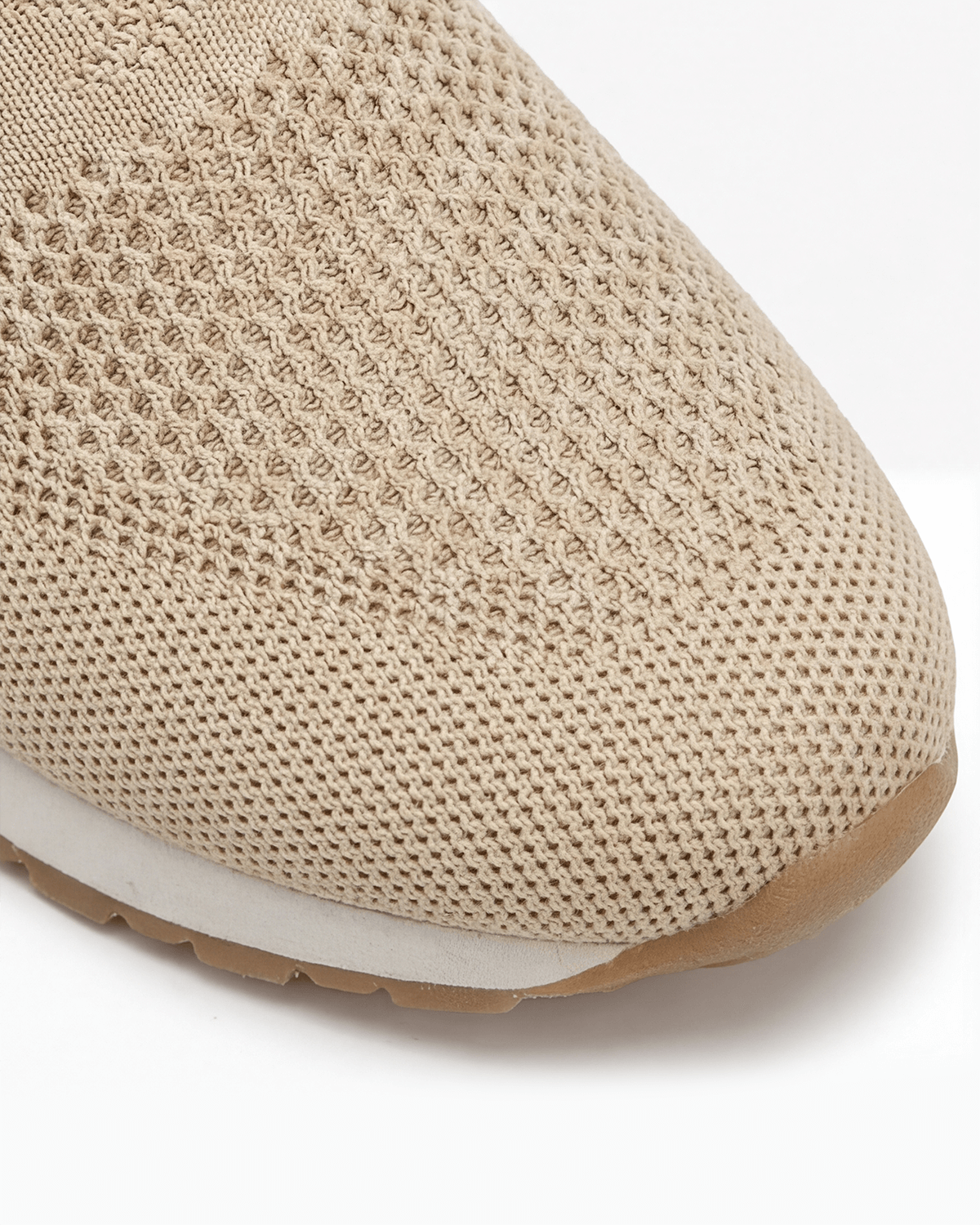 Women’s Knit Slip-On Casual Sneakers with Gum Sole