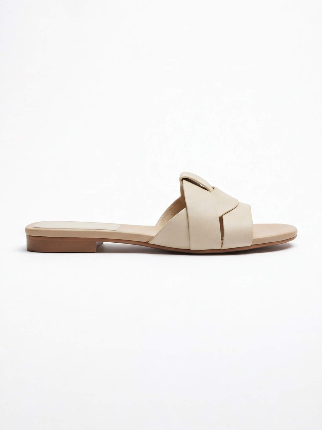 Women’s Woven-Knot Flat Slingback Sandals