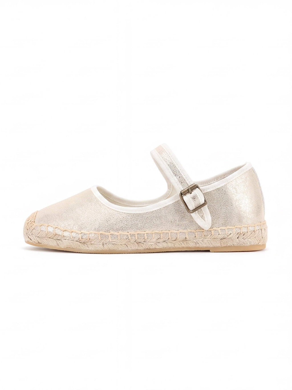 Women’s Espadrille-Inspired Mary Jane Flats