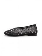 Women’s Rhinestone Mesh Ballet Flats