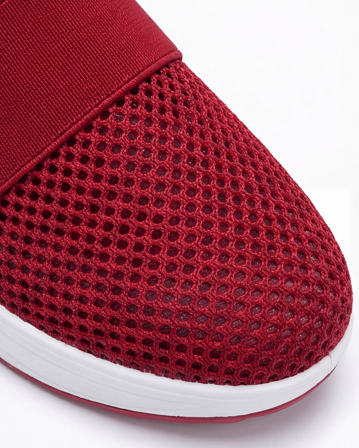Women’s Stretch Strap Knit Slip-On Mule Sneakers