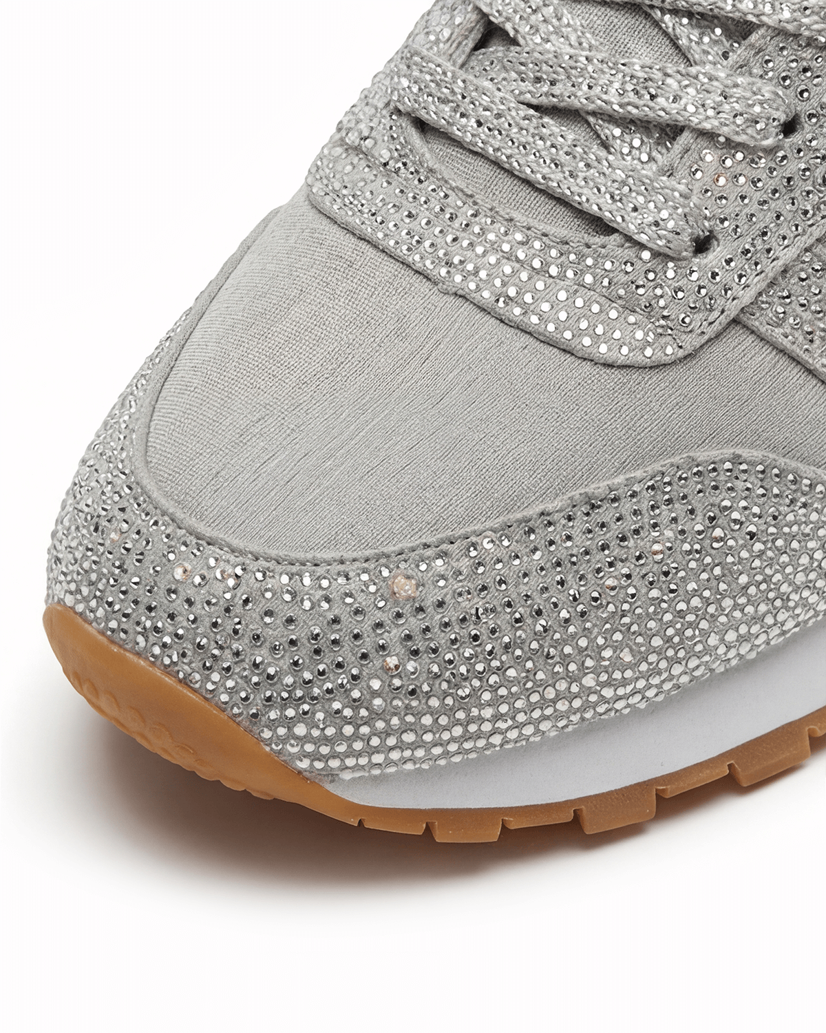 Women’s Glitter Low-Top Lace-Up Sneakers