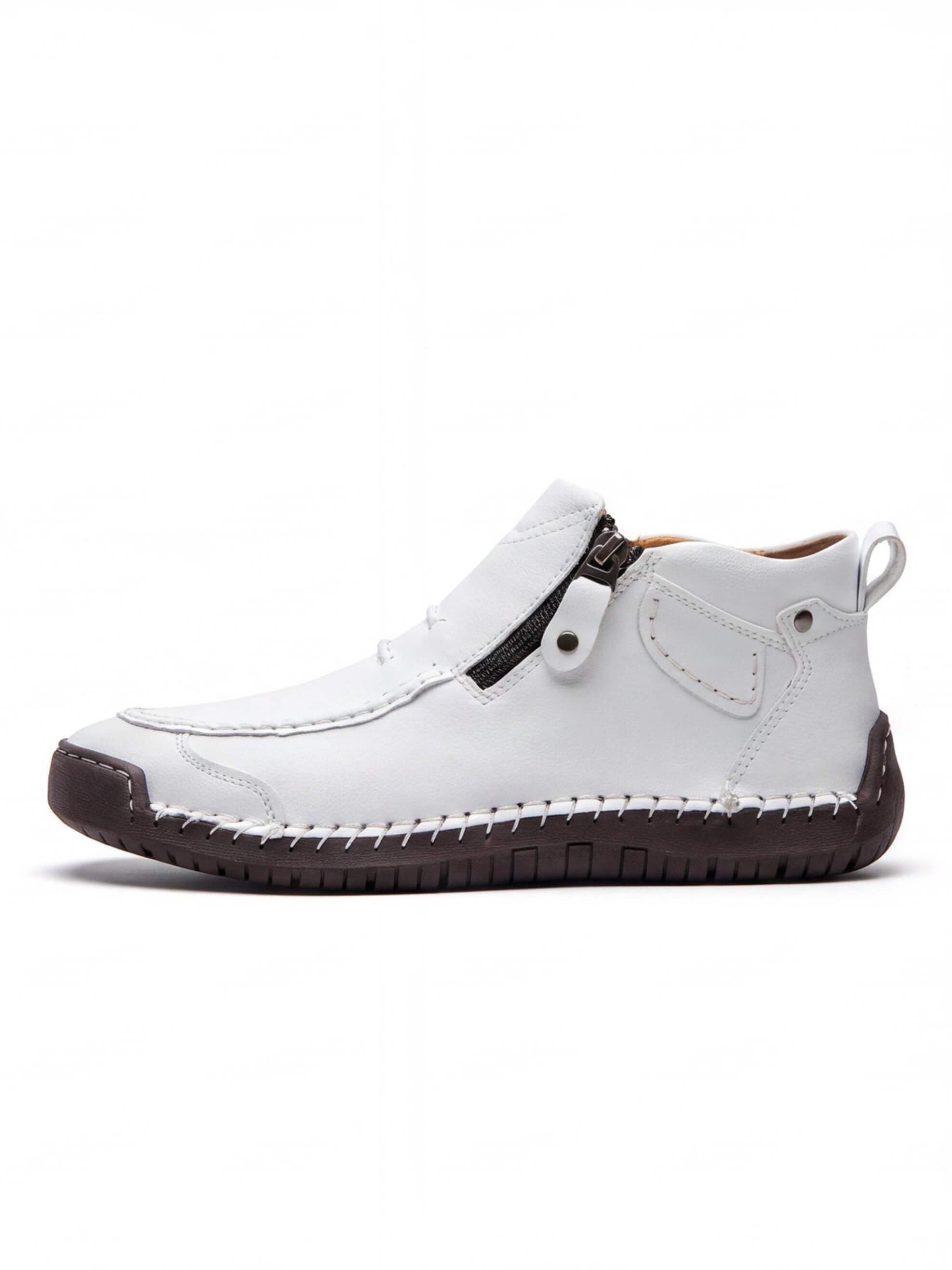 Women’s Side-Zip Stitched Ankle Boots