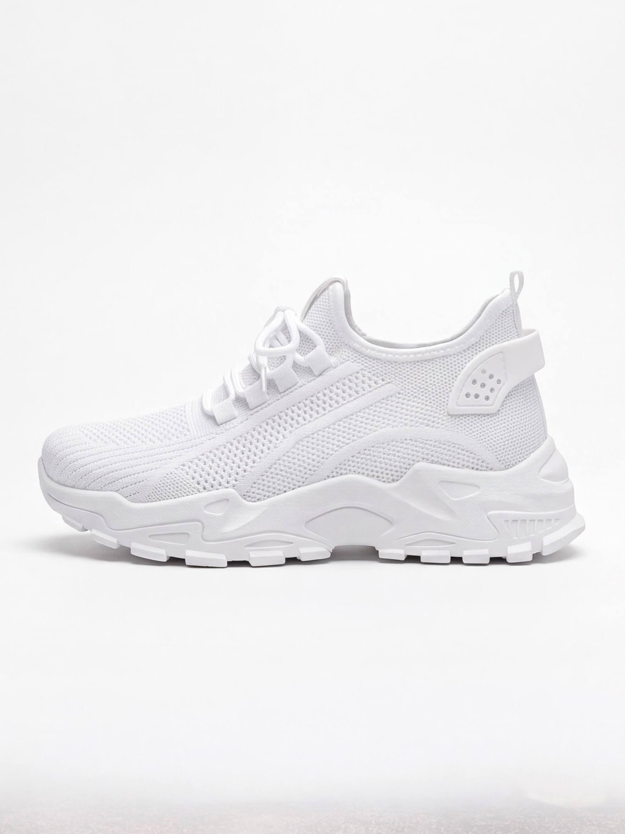 Women’s Chunky Knit Lace-Up Sneakers