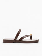 Women’s Chain-Detail Strappy Flat Sandals