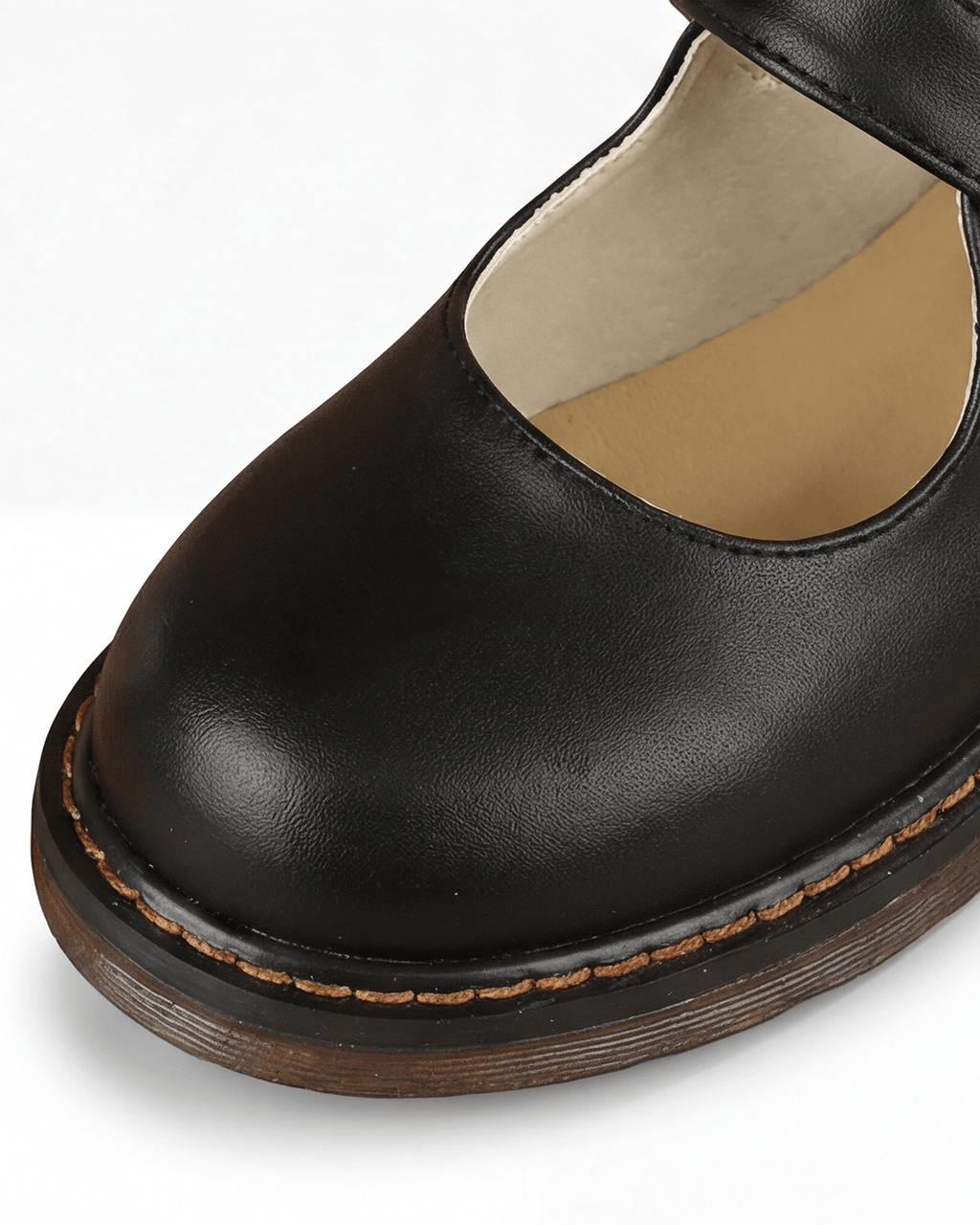 Women’s Mary Jane Flats with Buckle Strap