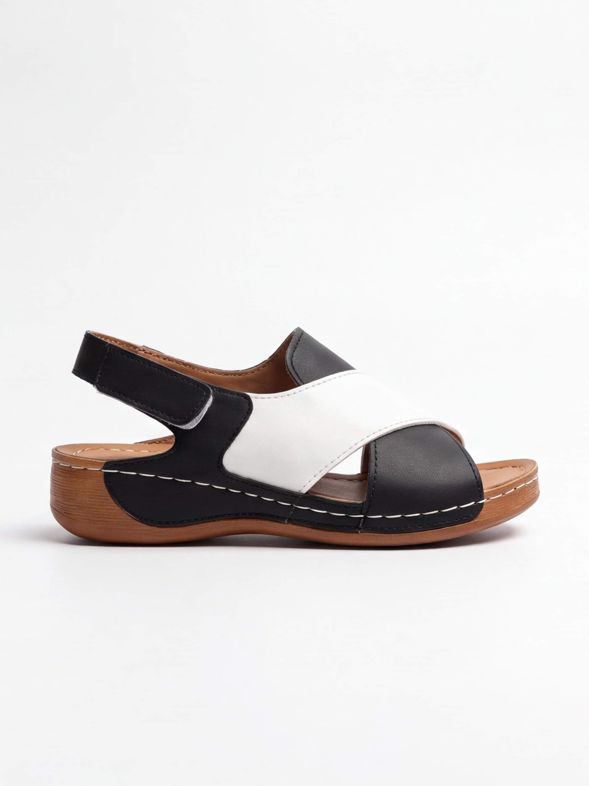Women’s Cross-Strap Wedge Platform Sandals