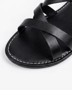 Women’s Strappy Caged Flat Sandals