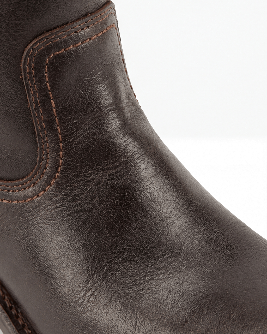 Women’s Knee-High Boots with Stacked Block Heel