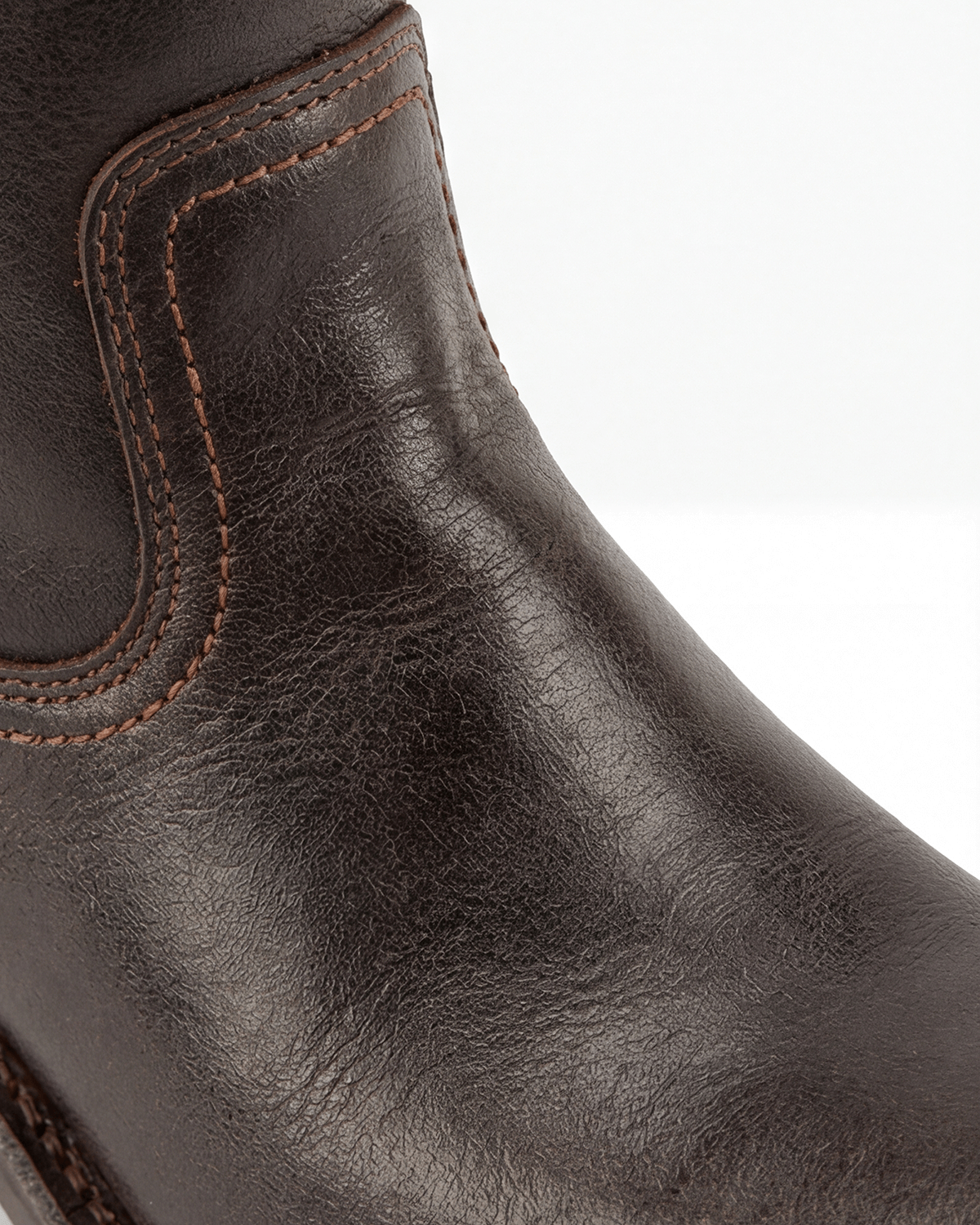 Women’s Knee-High Boots with Stacked Block Heel