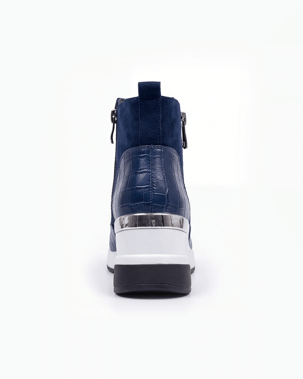 Women’s Side-Zip Wedge Sneaker Ankle Boots